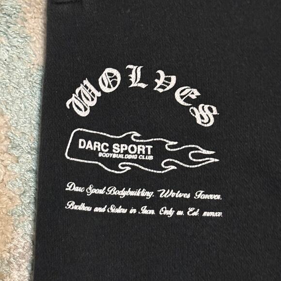 Darc Sport Wolves Club x DBZ Dragon Ball Z "OUR WISH" Sweatpants Size Medium - Picture 3 of 5